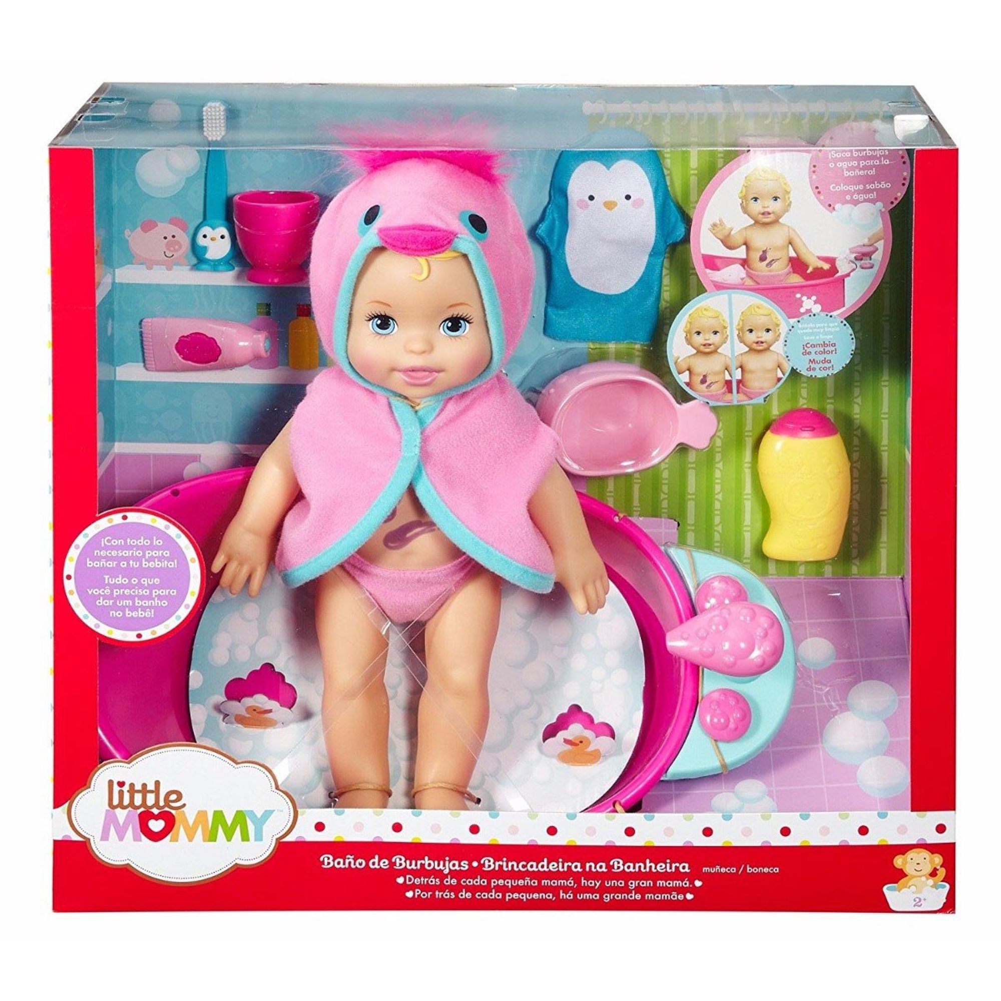 little mommy bebita cambio de pañal