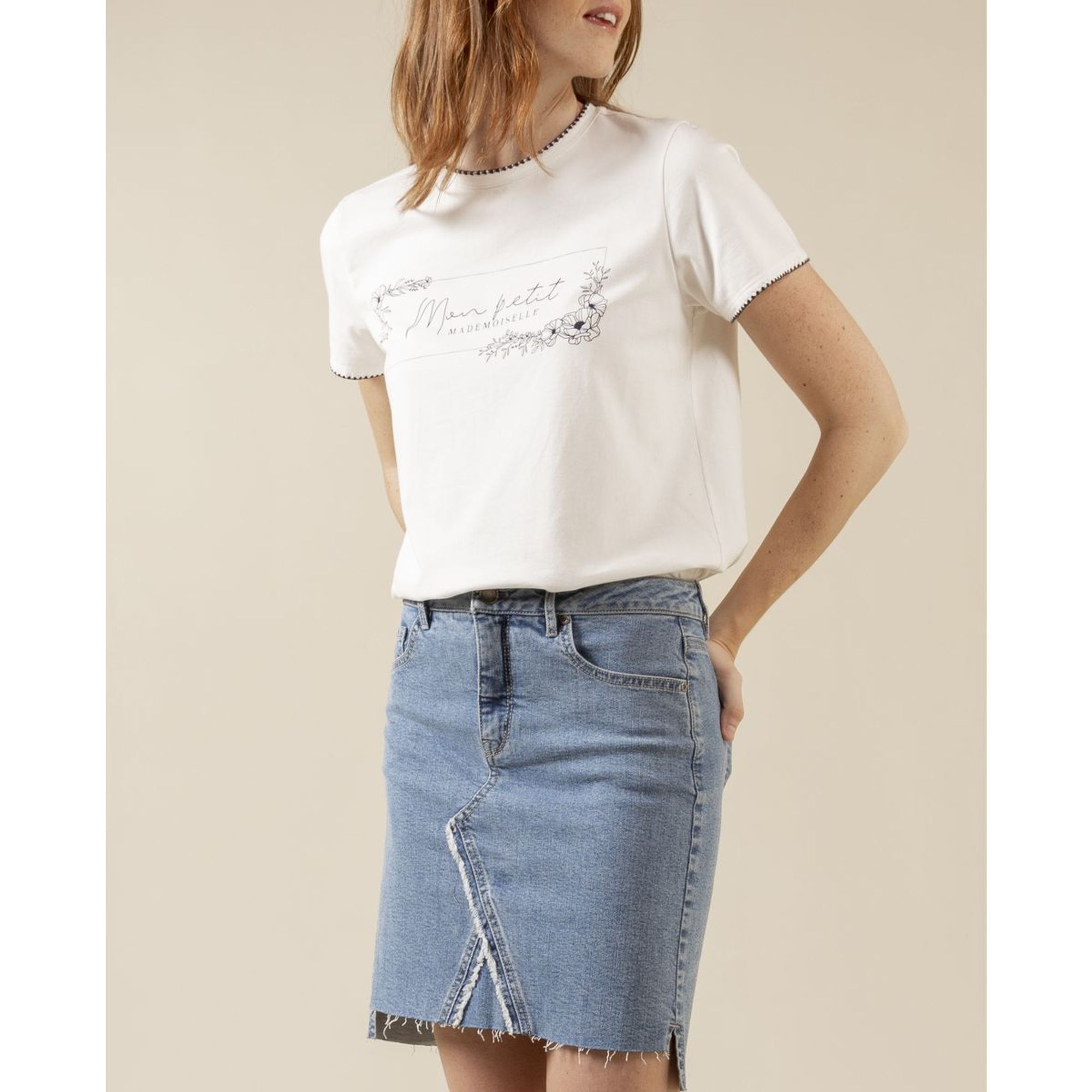 Naf Naf Falda para Mujer