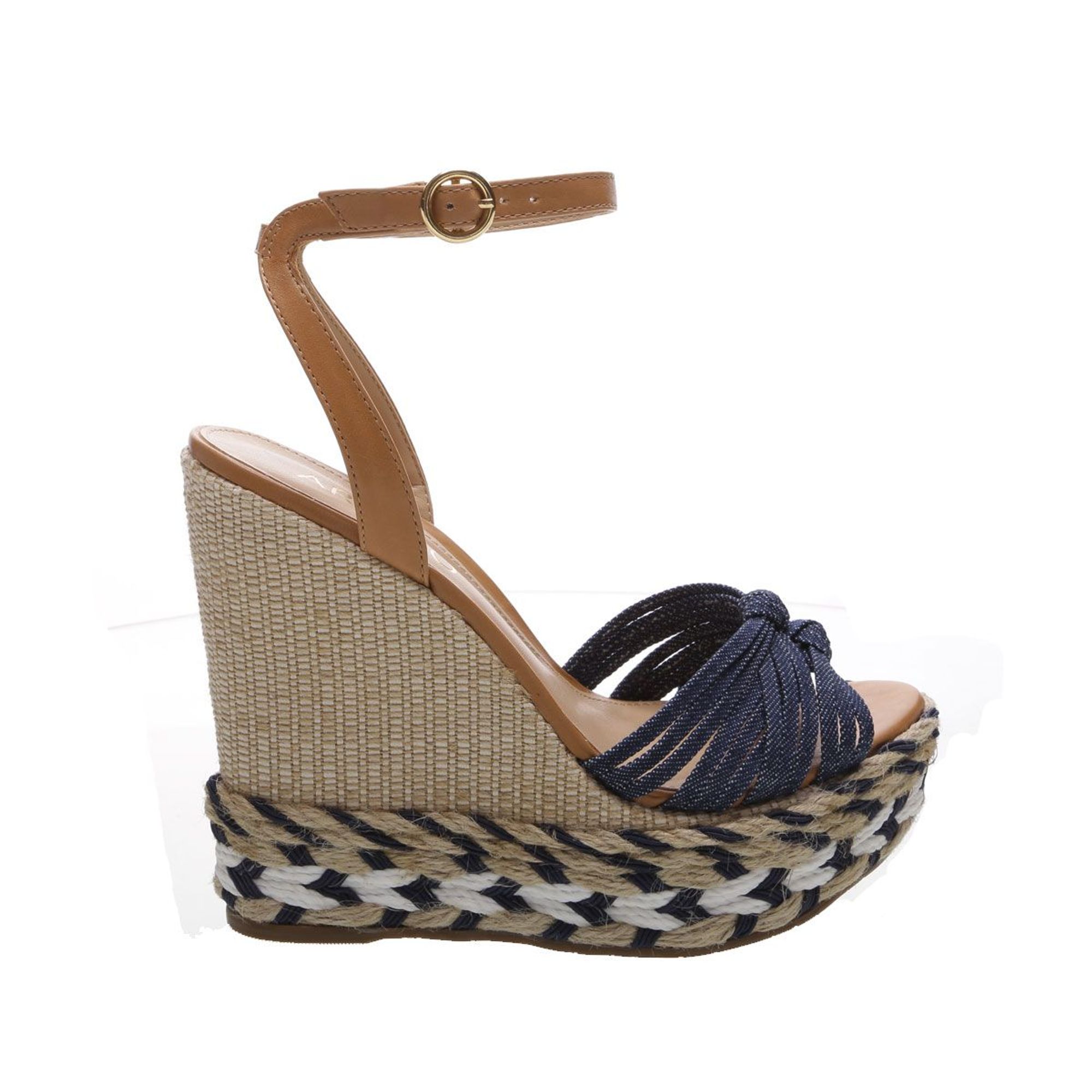 Arezzo Felix Azul Sandalias Plataforma A0456102180001 Hxtsdqrc Jeans DYE9HWI2